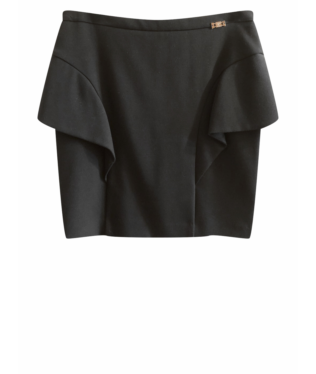 LIU JO Черная полиэстеровая юбка мини, фото 1