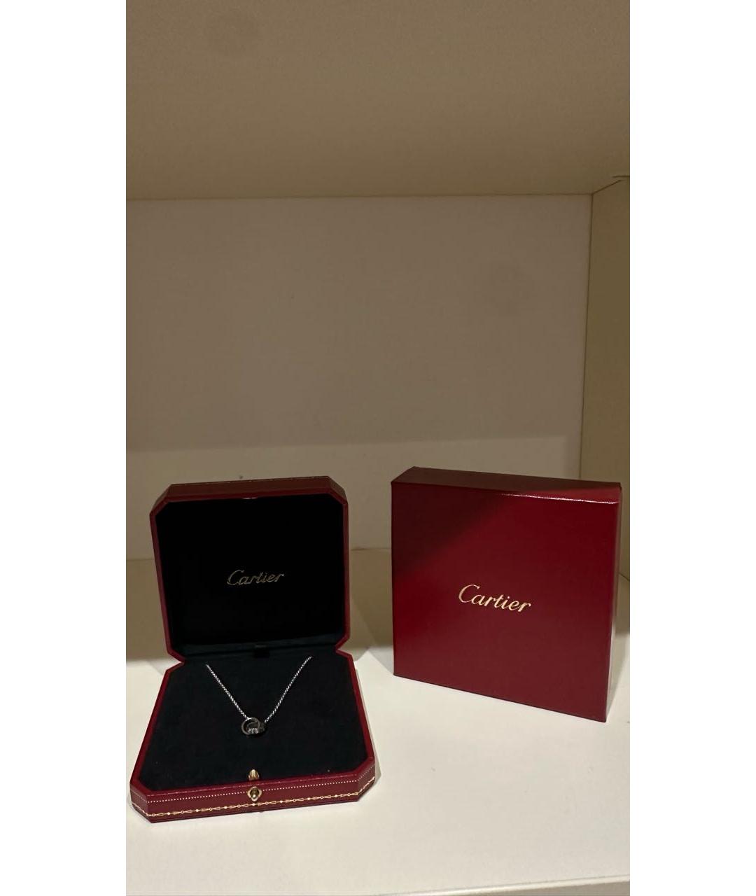 CARTIER Белое колье из белого золота, фото 6
