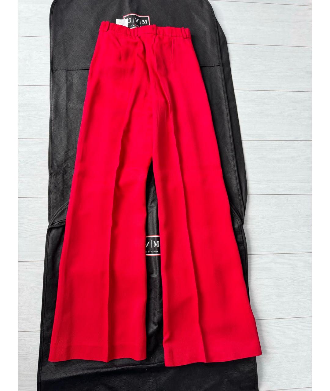 GOLDEN GOOSE DELUXE BRAND Красный вискозный костюм с брюками, фото 5