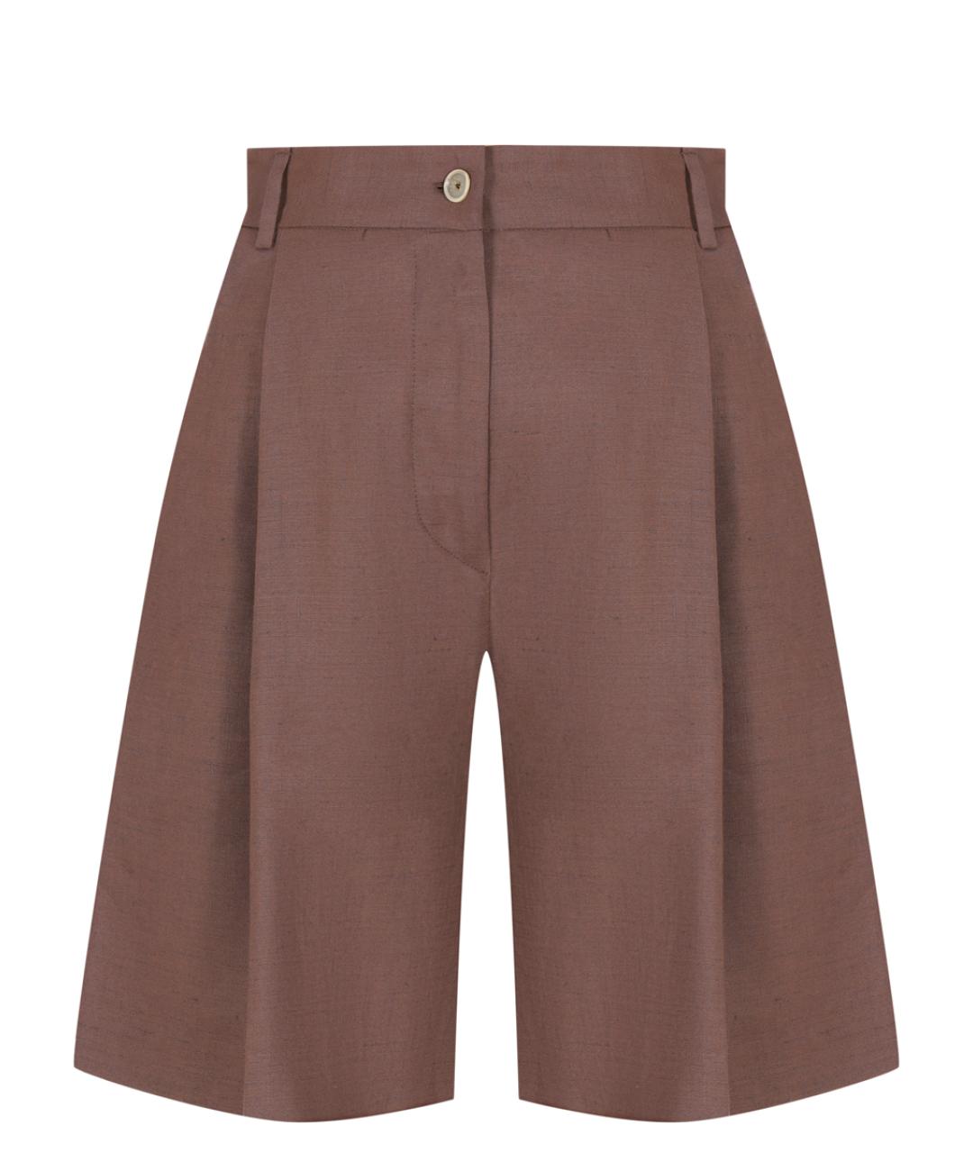 KITON Коричневые шорты, фото 1