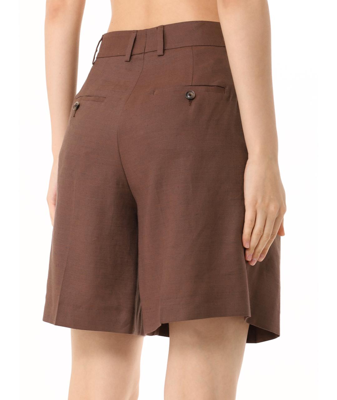KITON Коричневые шорты, фото 3