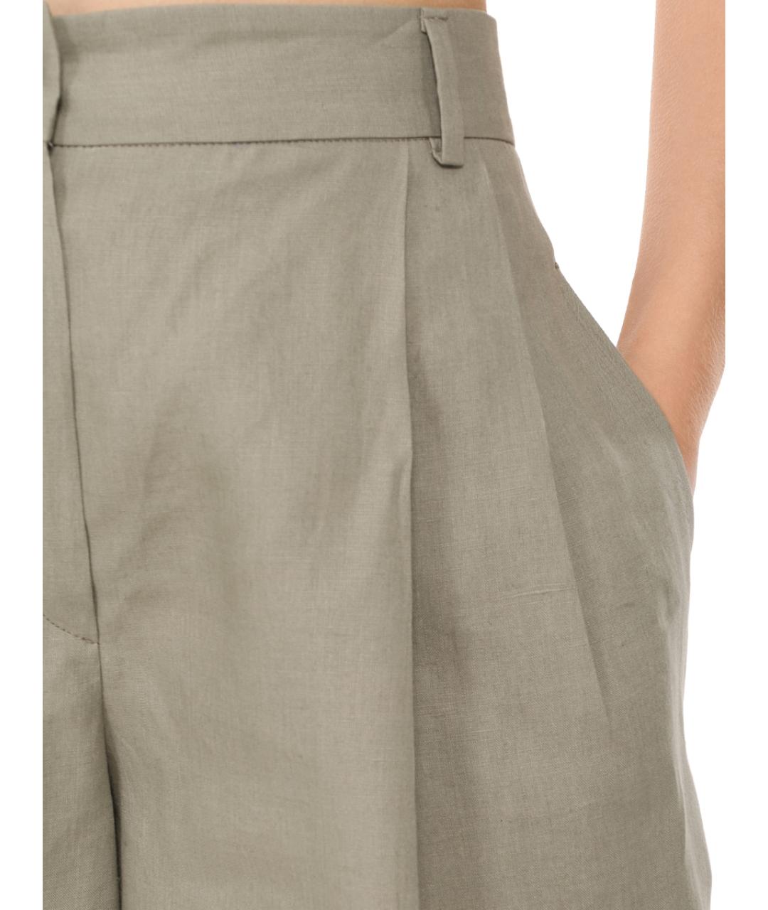 KITON Зеленые шорты, фото 5