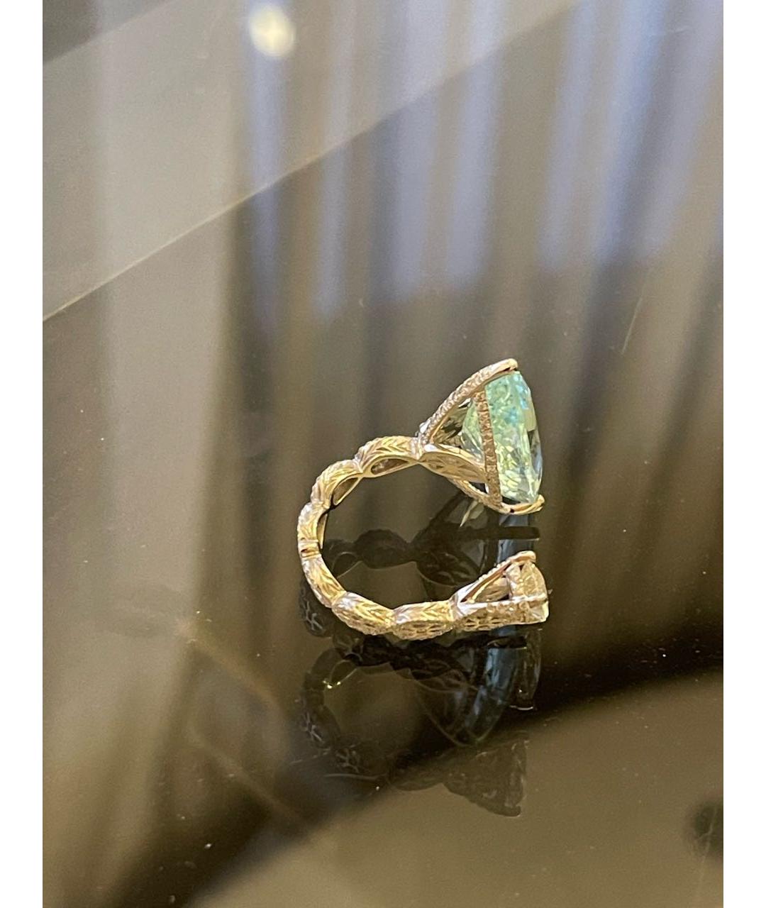 YANA RASKOVALOVA Бирюзовое кольцо из белого золота, фото 2