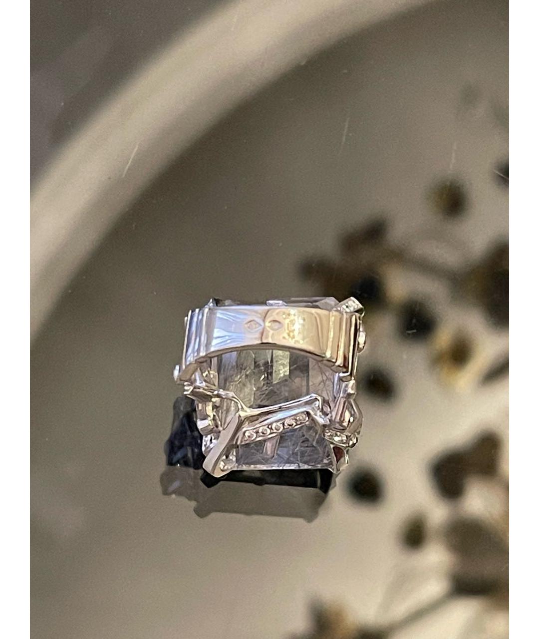 CHANEL Серебряное кольцо из белого золота, фото 4