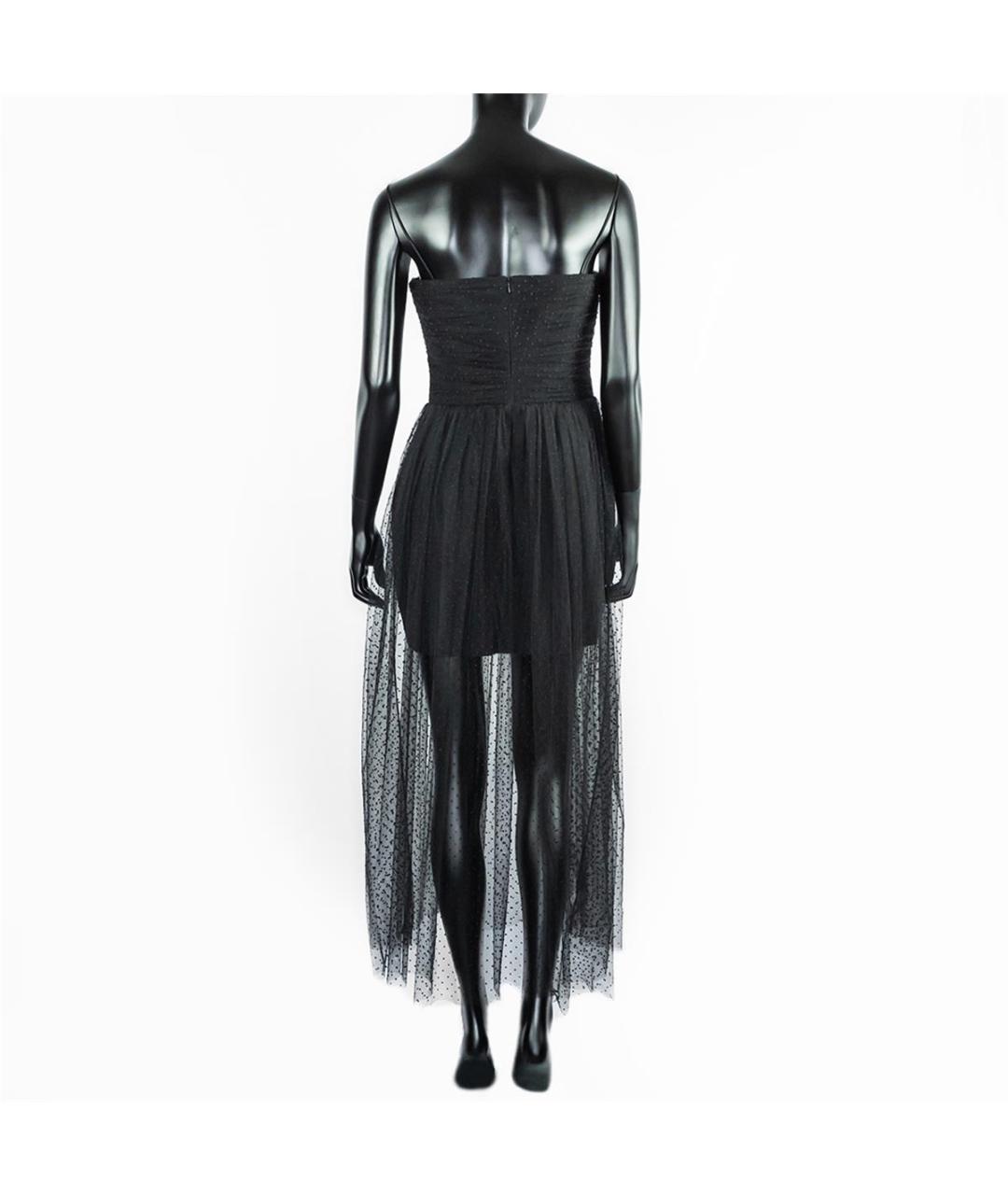 RASARIO Черное вискозное повседневное платье, фото 3