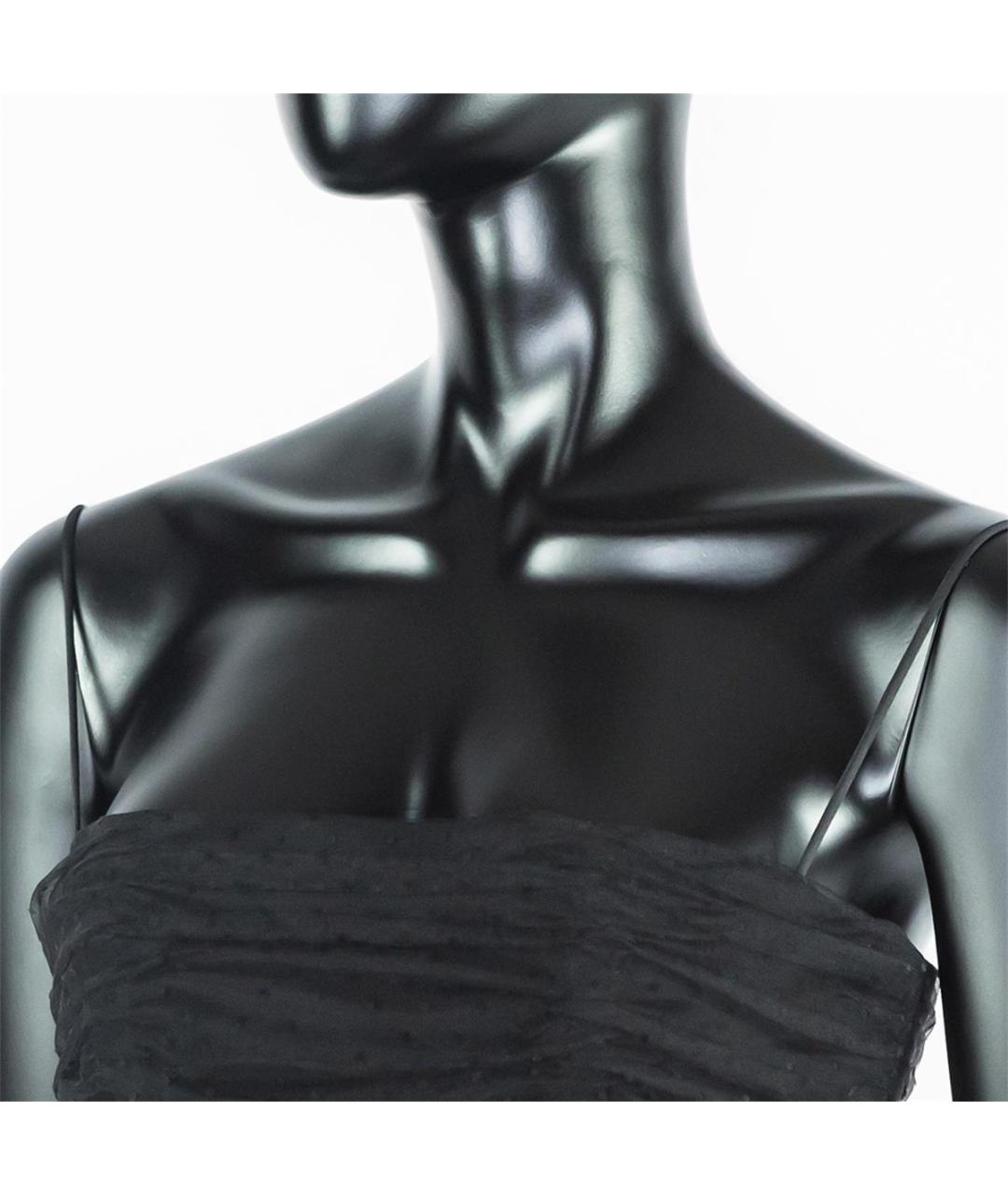 RASARIO Черное вискозное повседневное платье, фото 2