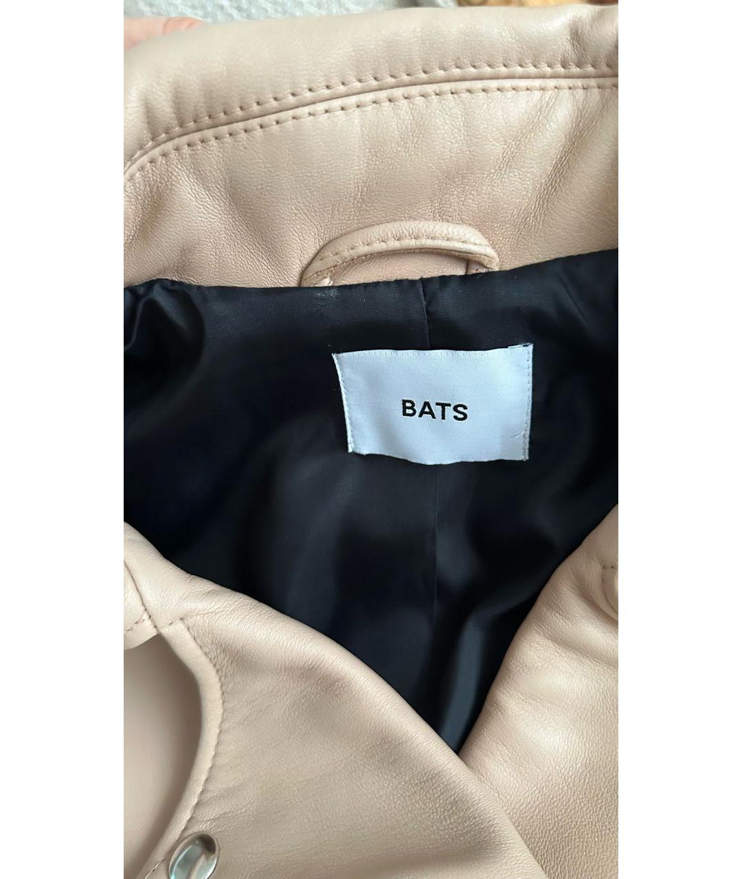 BATS Розовая кожаная куртка, фото 3