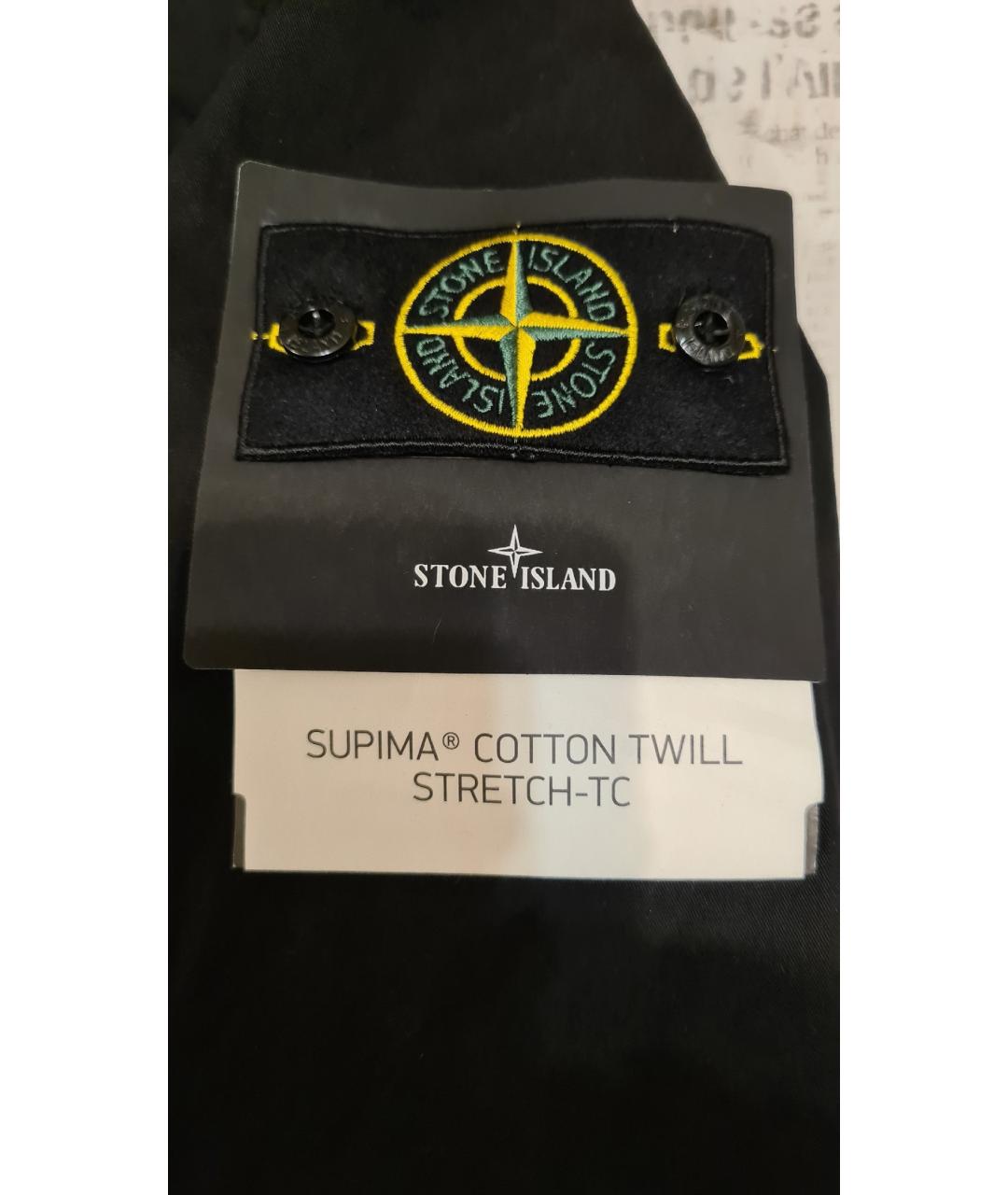 STONE ISLAND Черная куртка, фото 4