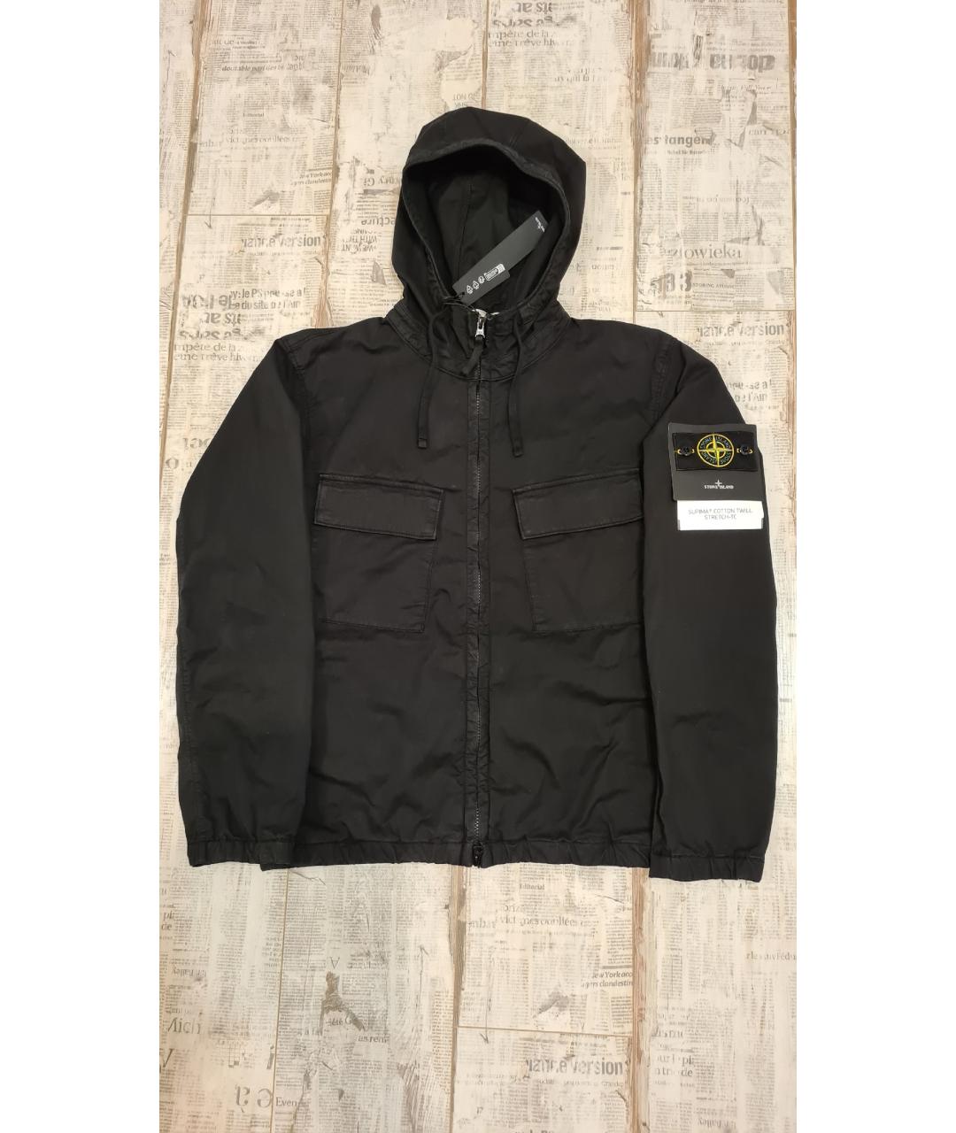 STONE ISLAND Черная куртка, фото 3