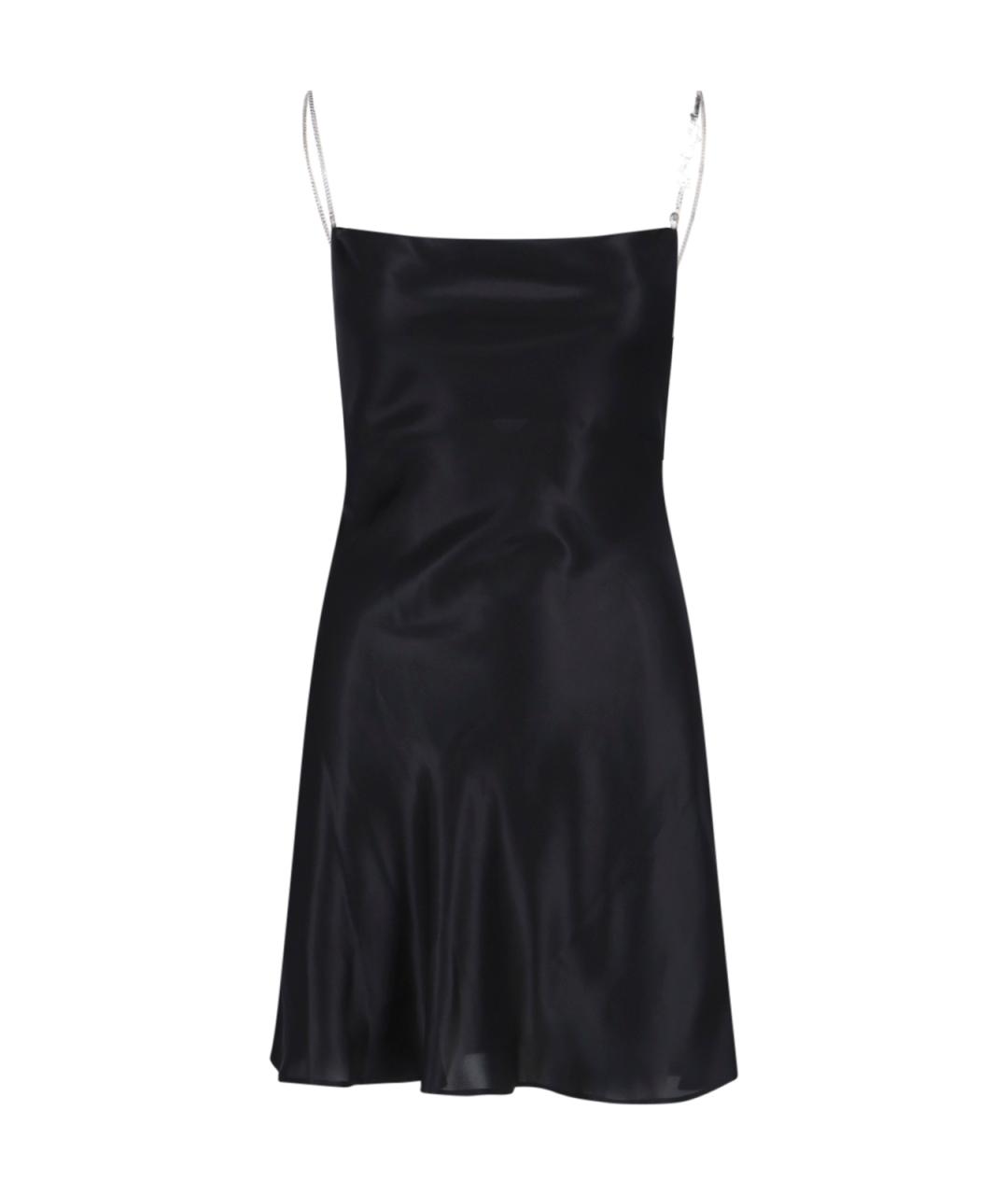 DIESEL Черное полиэстеровое платье, фото 1