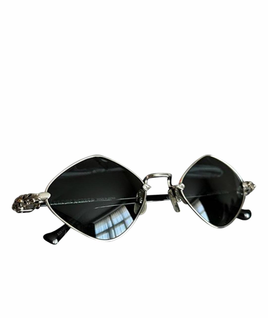 CHROME HEARTS Серебряные солнцезащитные очки, фото 1