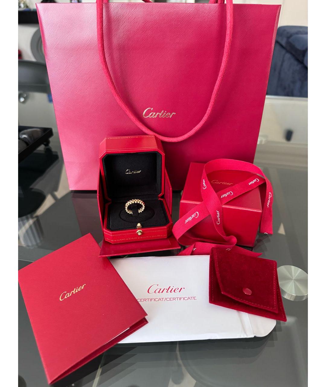 CARTIER Золотое кольцо из розового золота, фото 2