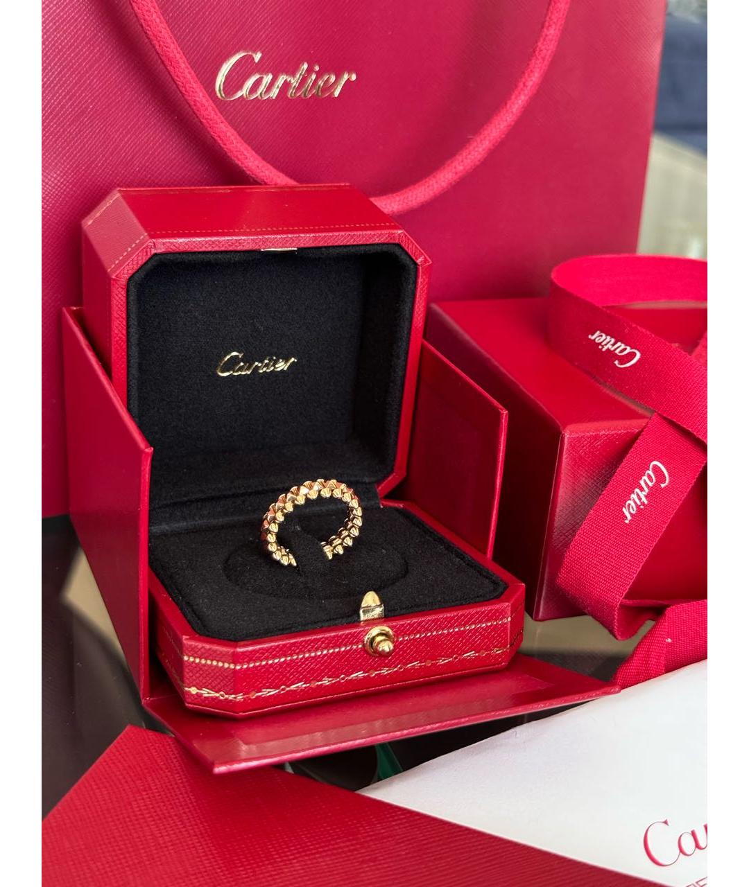 CARTIER Золотое кольцо из розового золота, фото 3