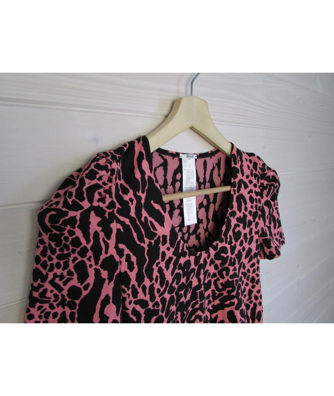 WOLFORD Розовая полиамидовая футболка, фото 2