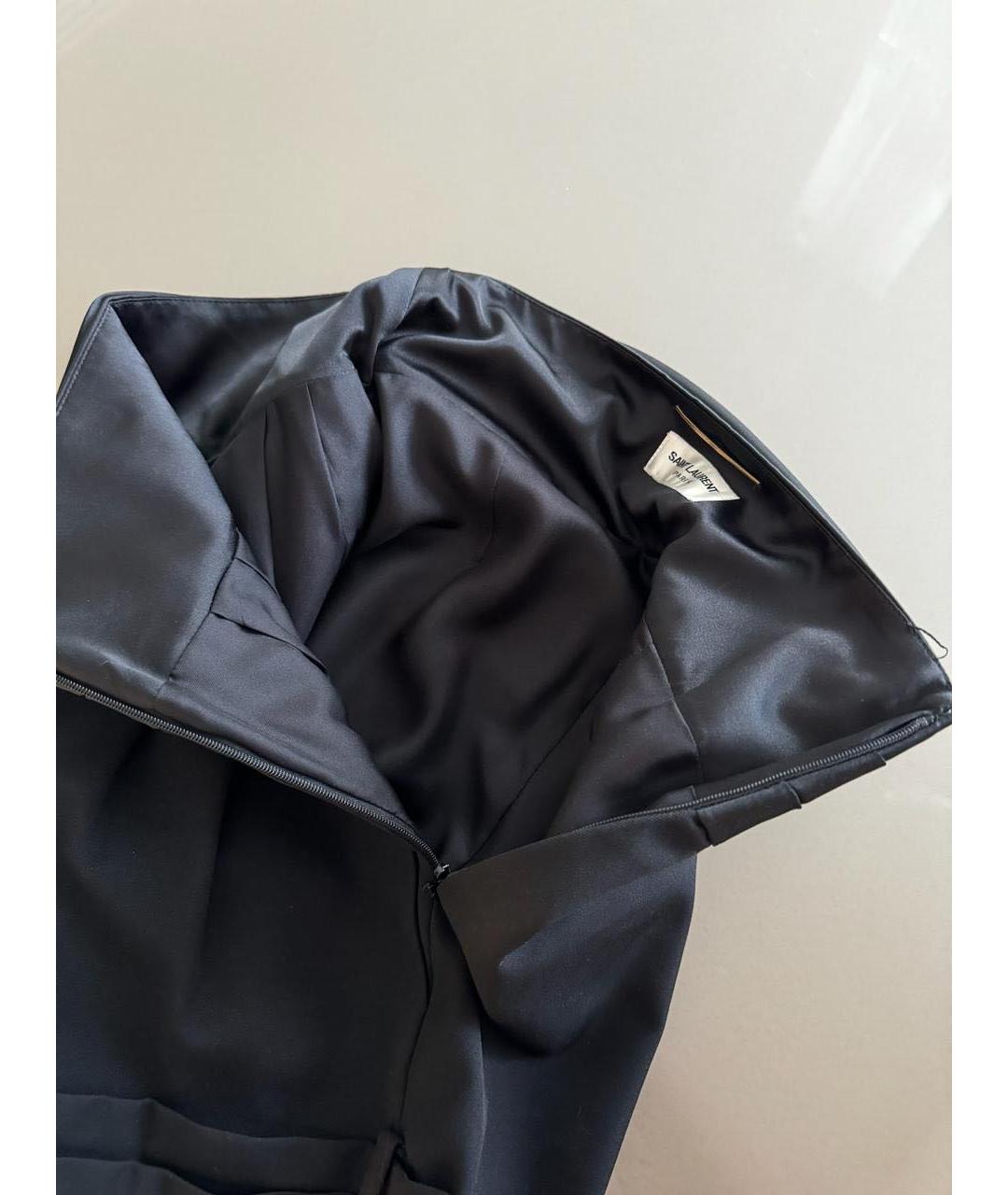 SAINT LAURENT Черные шорты, фото 8