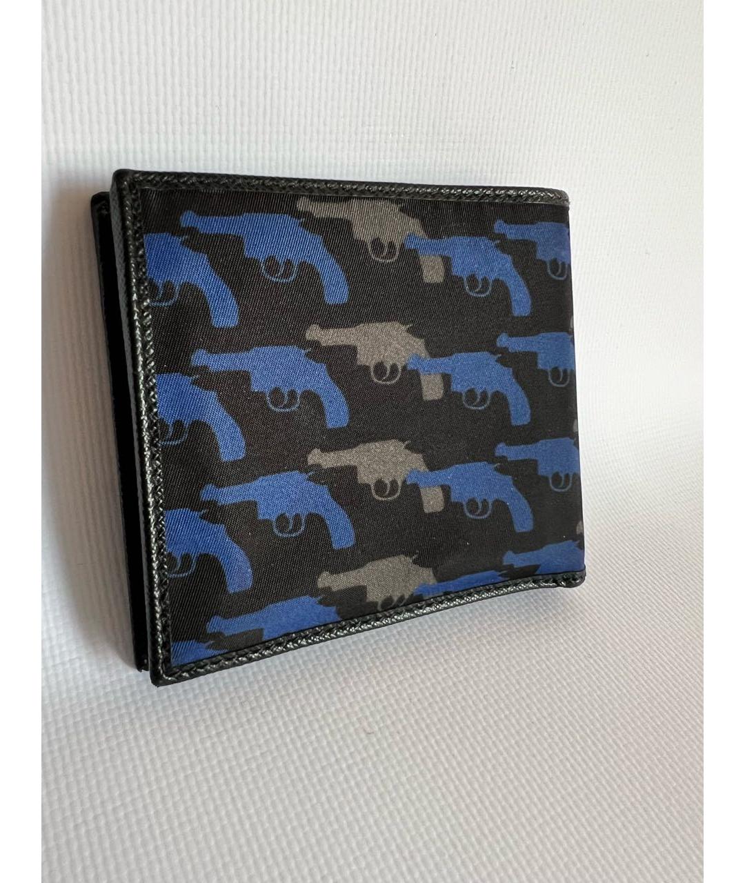 PRADA Темно-синий кошелек, фото 8
