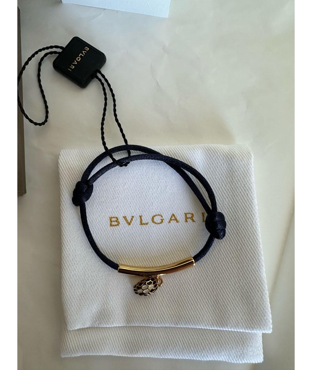 BVLGARI Темно-синий браслет, фото 3
