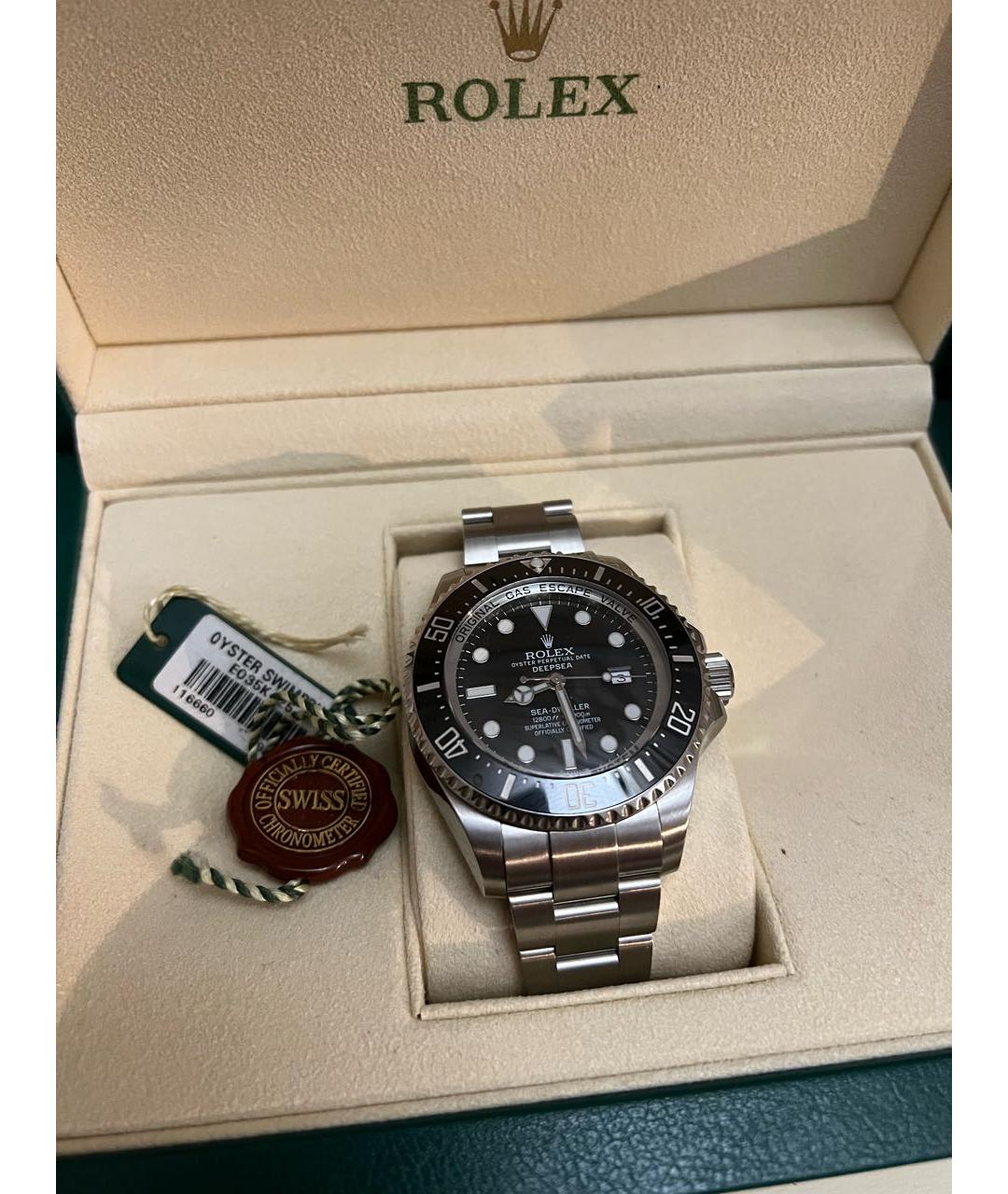 ROLEX Серебряные часы, фото 9