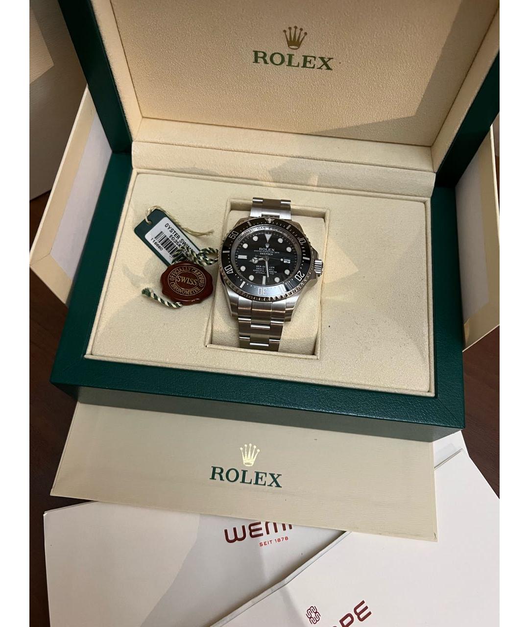 ROLEX Серебряные часы, фото 4