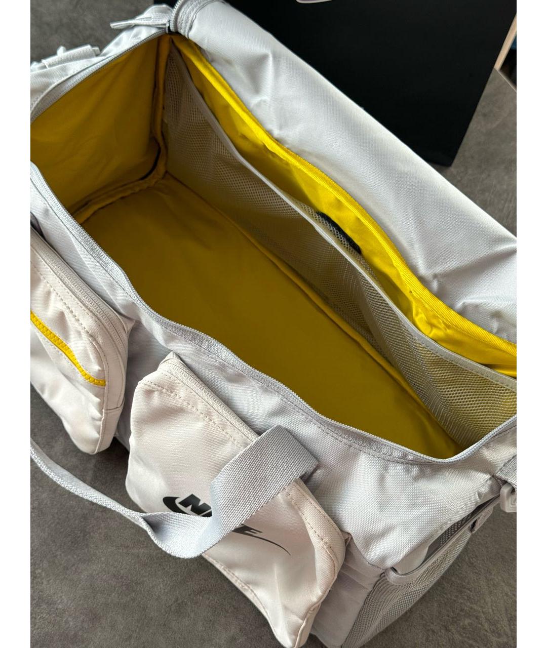 NIKE Серая дорожная/спортивная сумка, фото 4