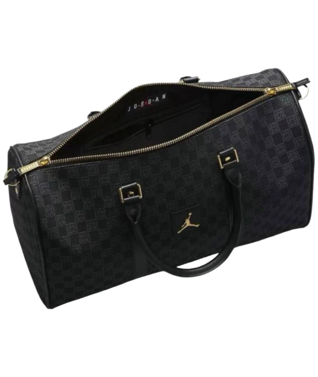 JORDAN Черная дорожная/спортивная сумка, фото 2