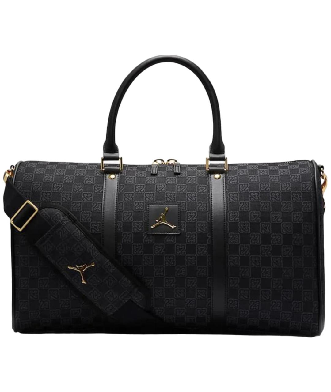 JORDAN Черная дорожная/спортивная сумка, фото 6