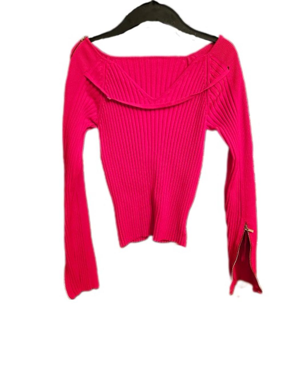 JACQUEMUS Красный вискозный джемпер / свитер, фото 5