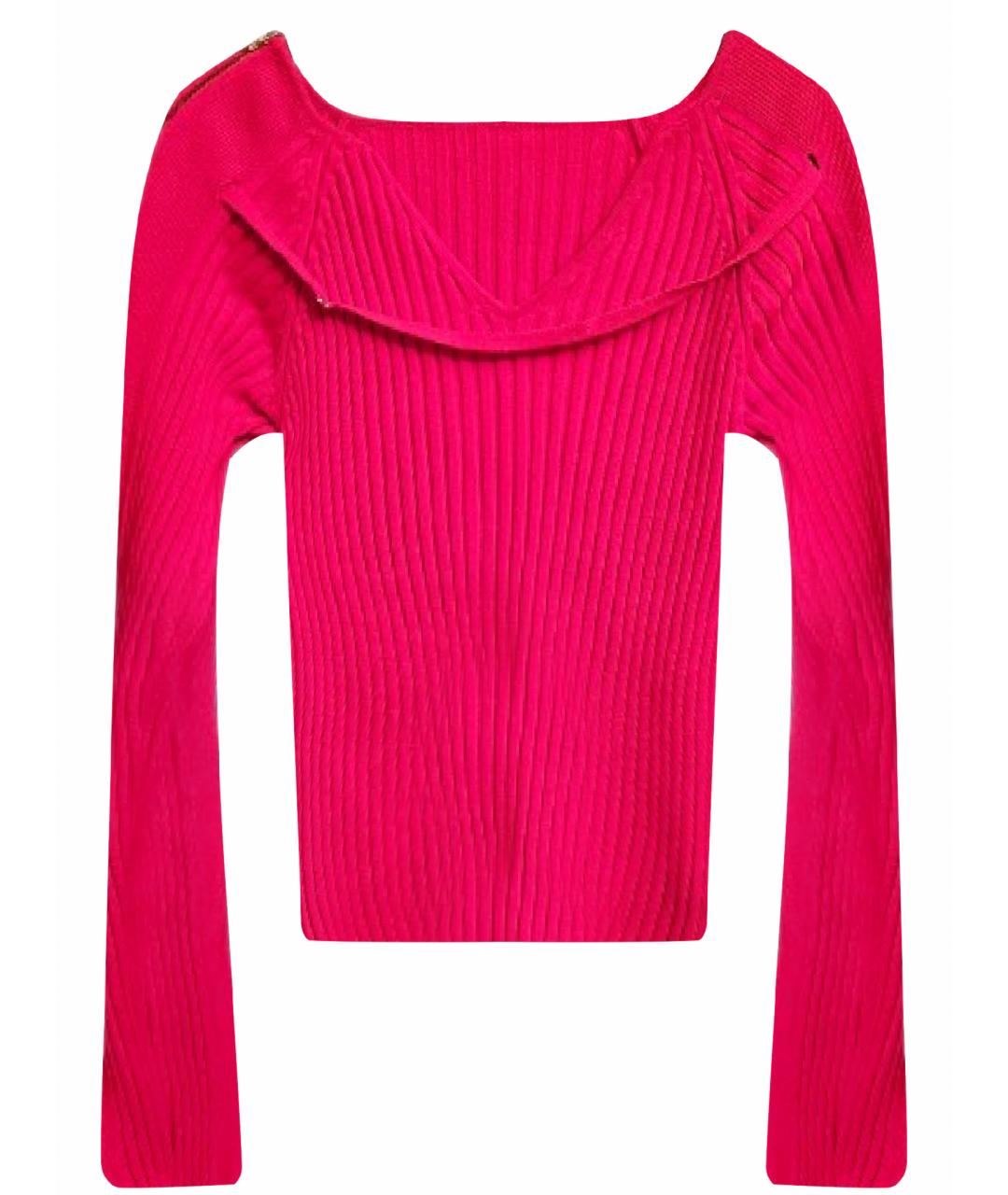 JACQUEMUS Красный вискозный джемпер / свитер, фото 1