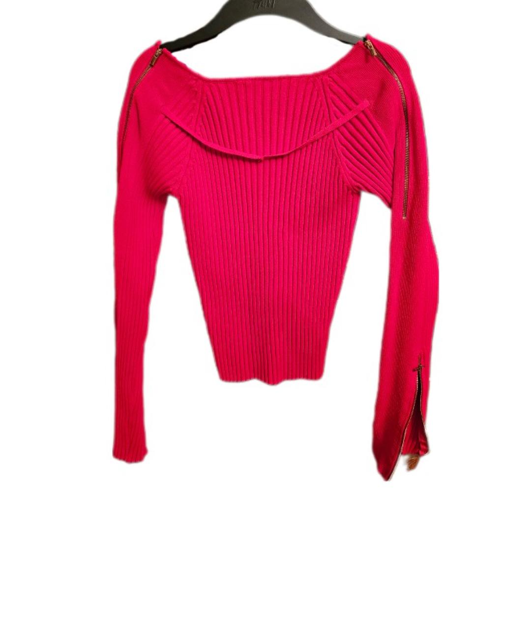 JACQUEMUS Красный вискозный джемпер / свитер, фото 2