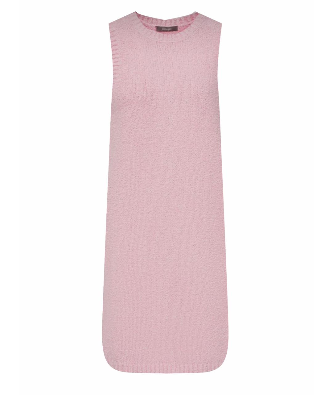 12 STOREEZ Розовое хлопковое повседневное платье, фото 1