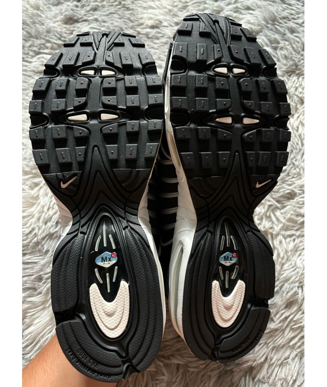 NIKE Черные синтетические низкие кроссовки / кеды, фото 5