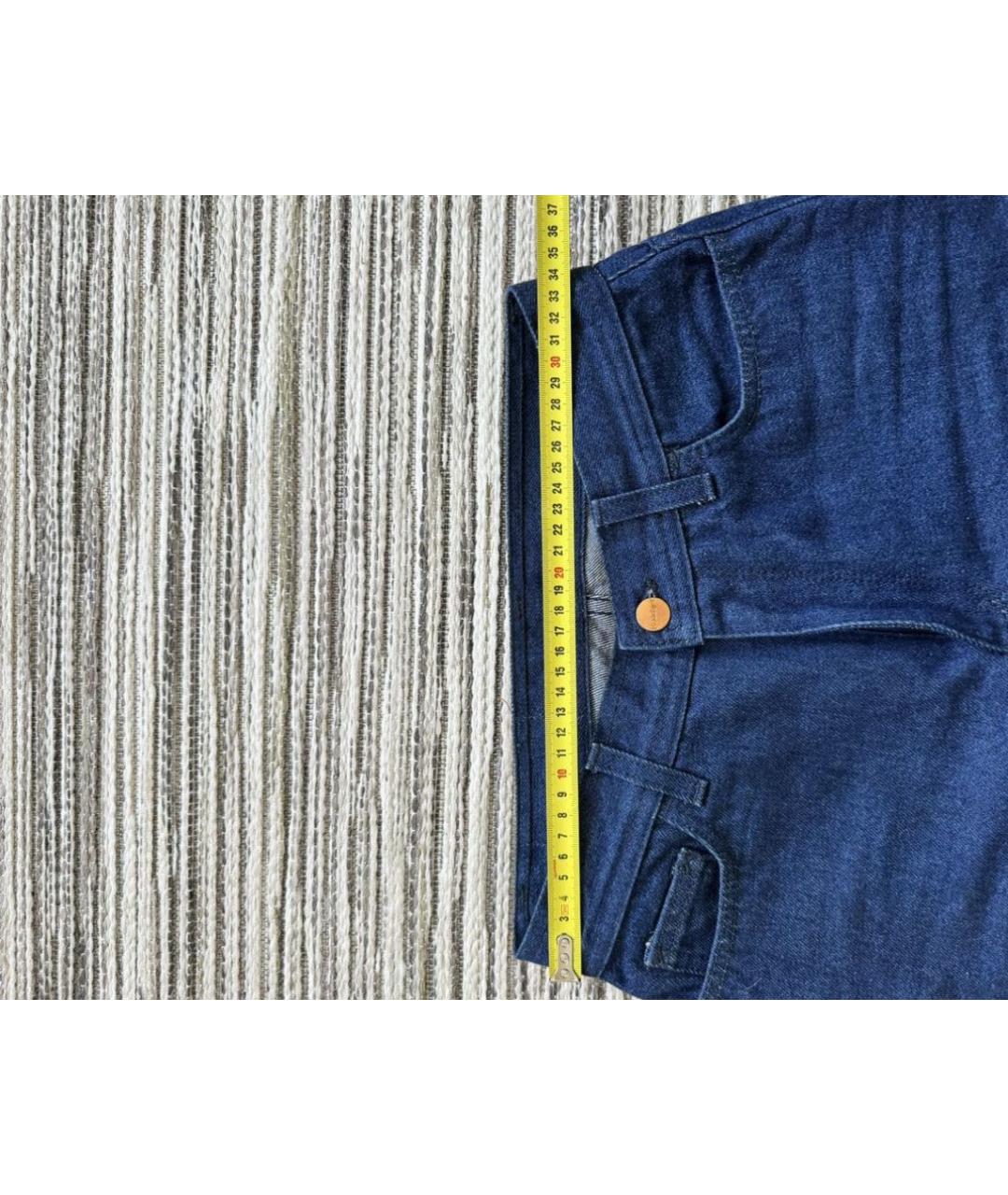 RODEBJER Темно-синие прямые джинсы, фото 4