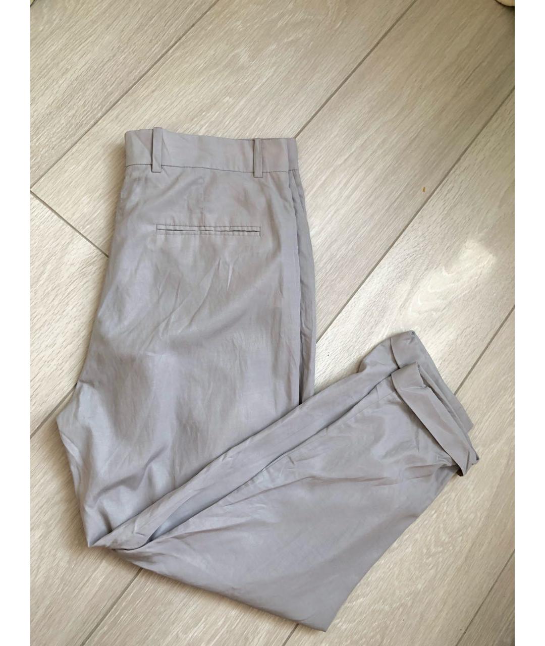 COS Серые прямые брюки, фото 8