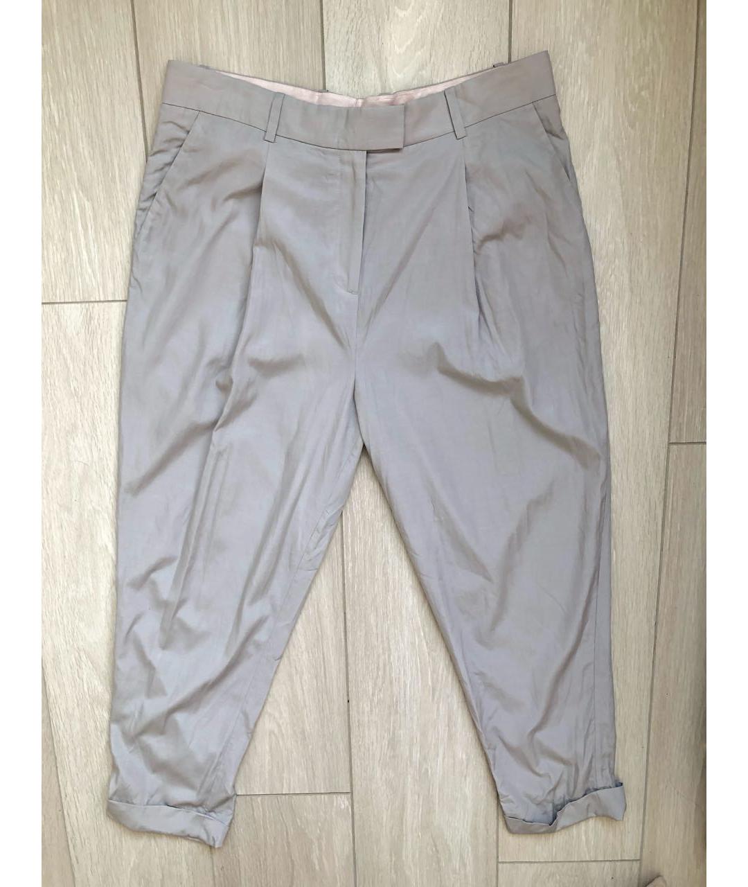 COS Серые прямые брюки, фото 4