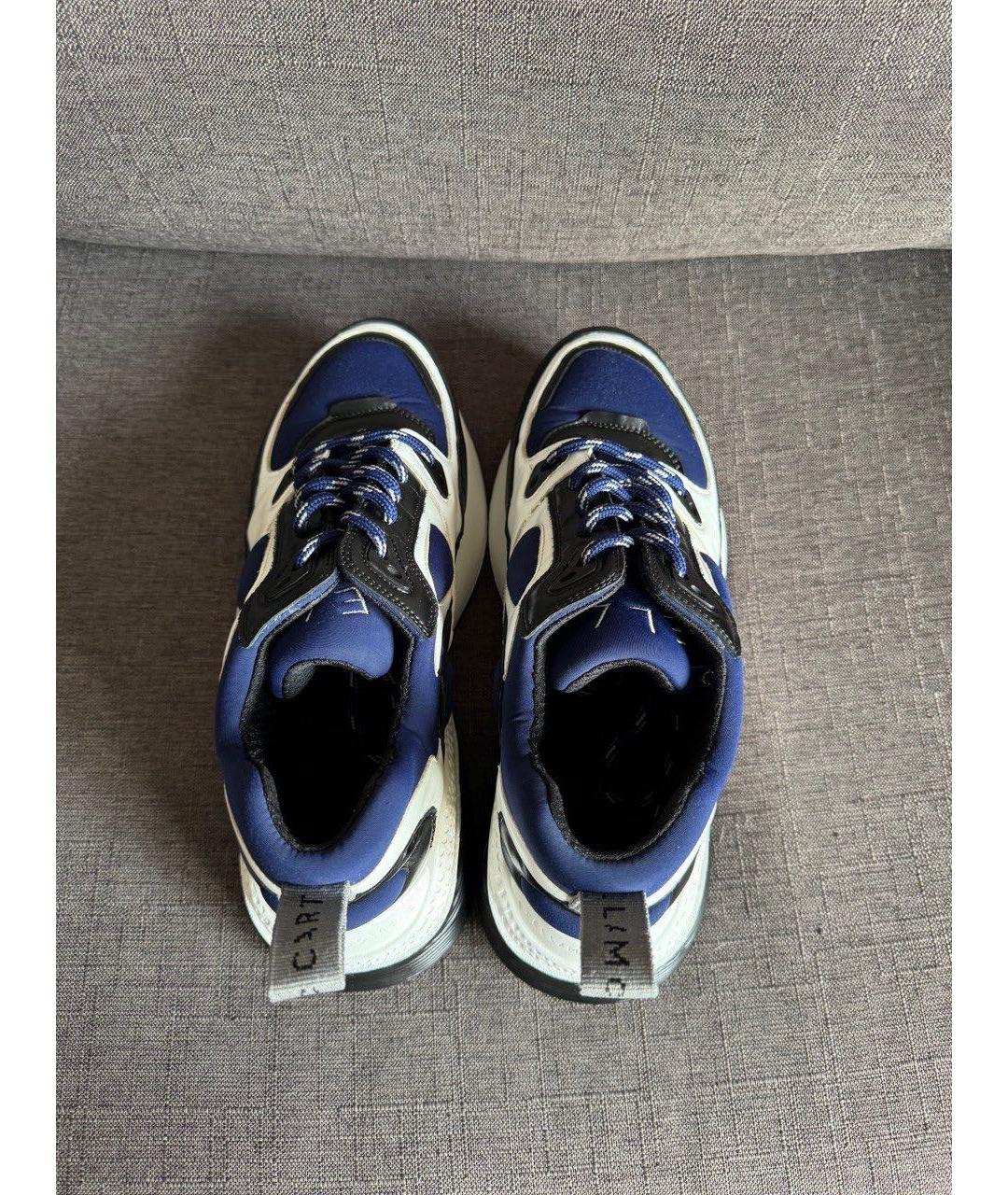 STELLA MCCARTNEY Темно-синие замшевые кроссовки, фото 7