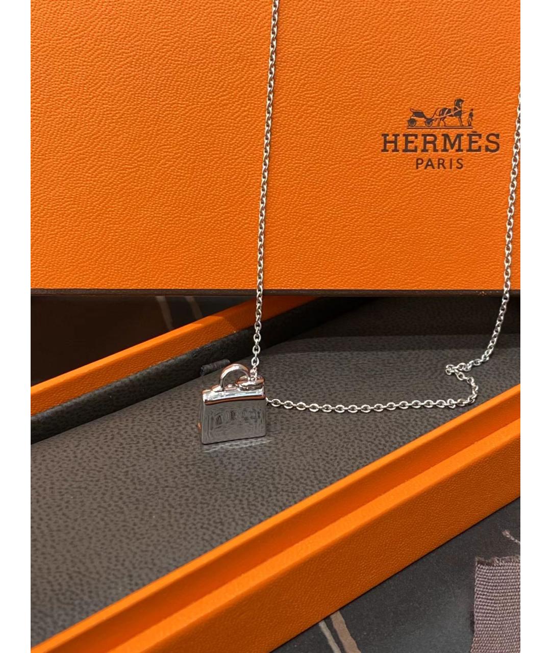 HERMES Подвеска из белого золота, фото 6