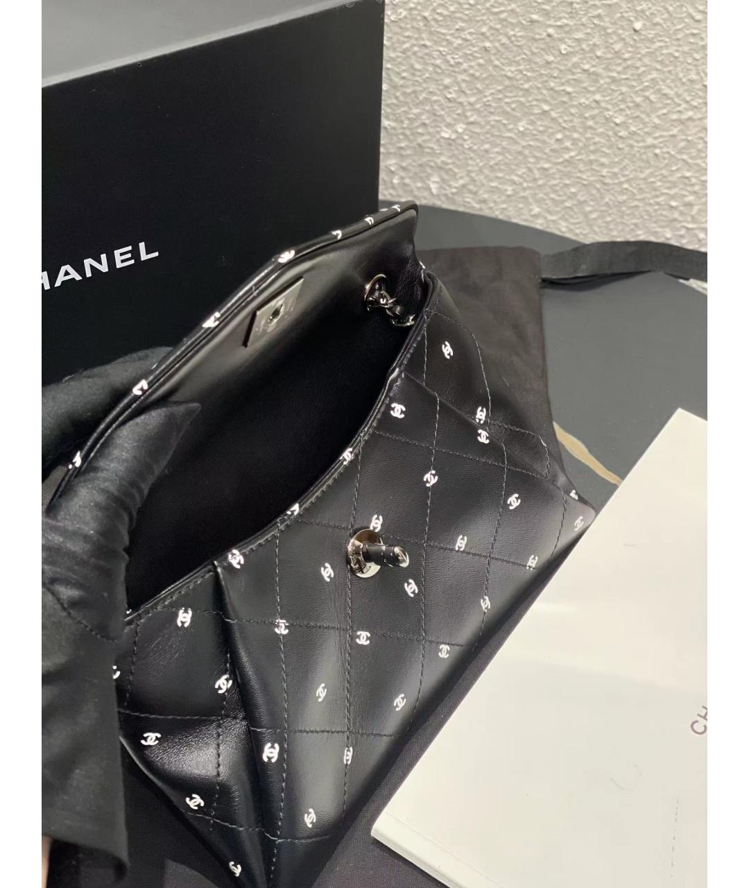 CHANEL Черная сумка через плечо, фото 9