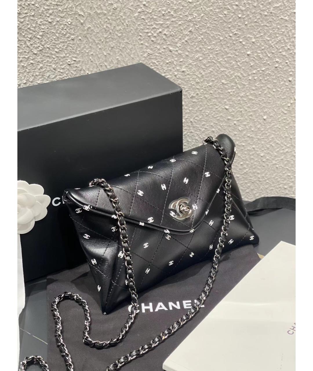 CHANEL Черная сумка через плечо, фото 3