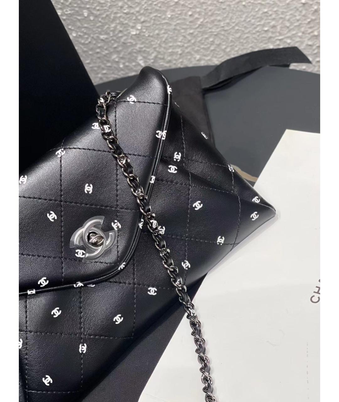 CHANEL Черная сумка через плечо, фото 7