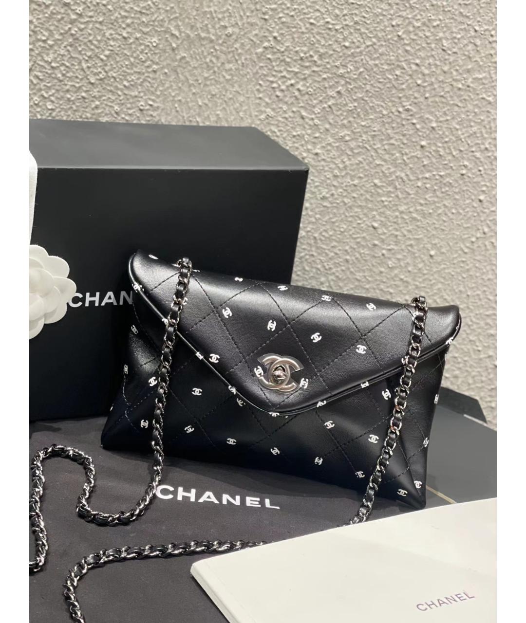CHANEL Черная сумка через плечо, фото 2