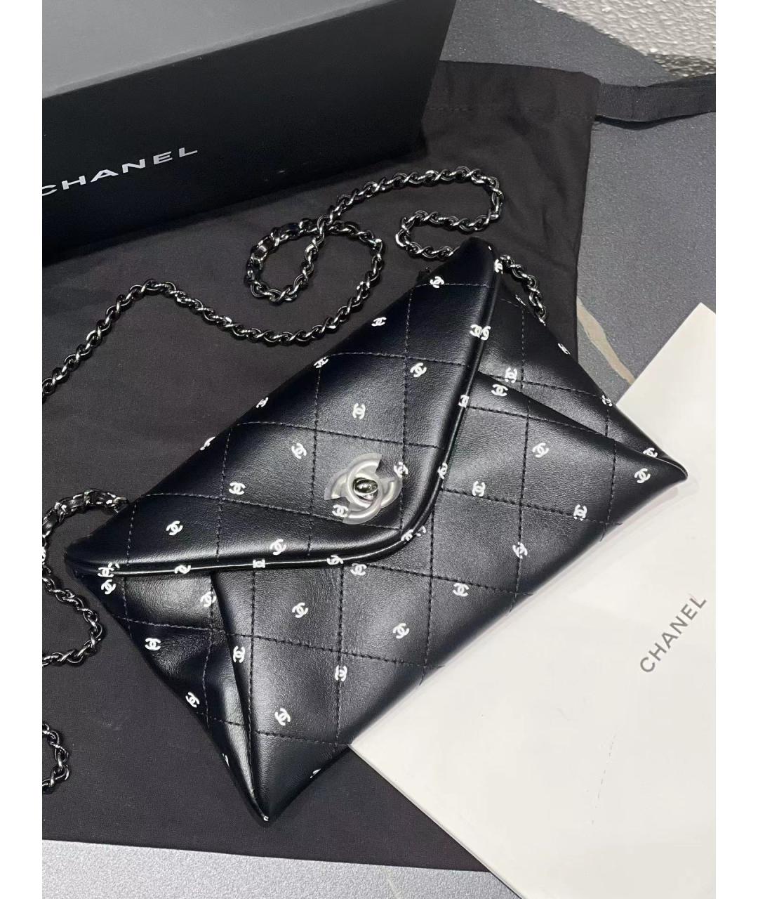 CHANEL Черная сумка через плечо, фото 6