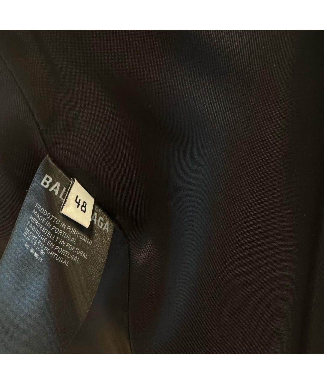 BALENCIAGA Серый хлопковый пиджак, фото 6