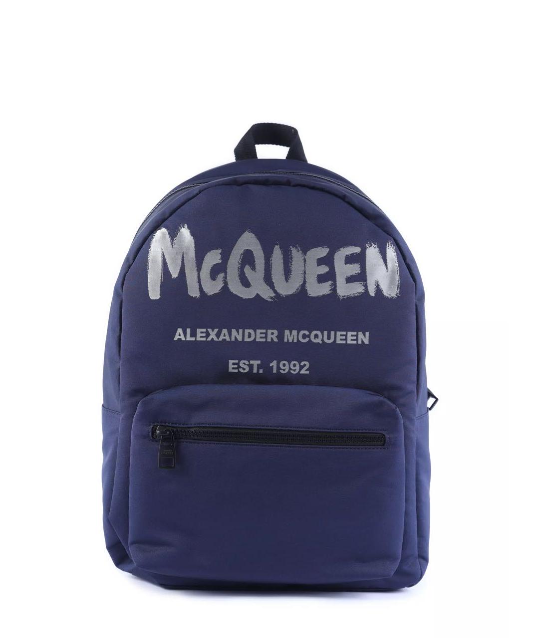 ALEXANDER MCQUEEN Темно-синий рюкзак, фото 1