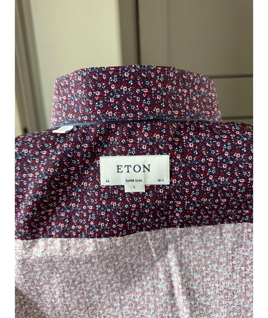 ETON Мульти хлопковая кэжуал рубашка, фото 3