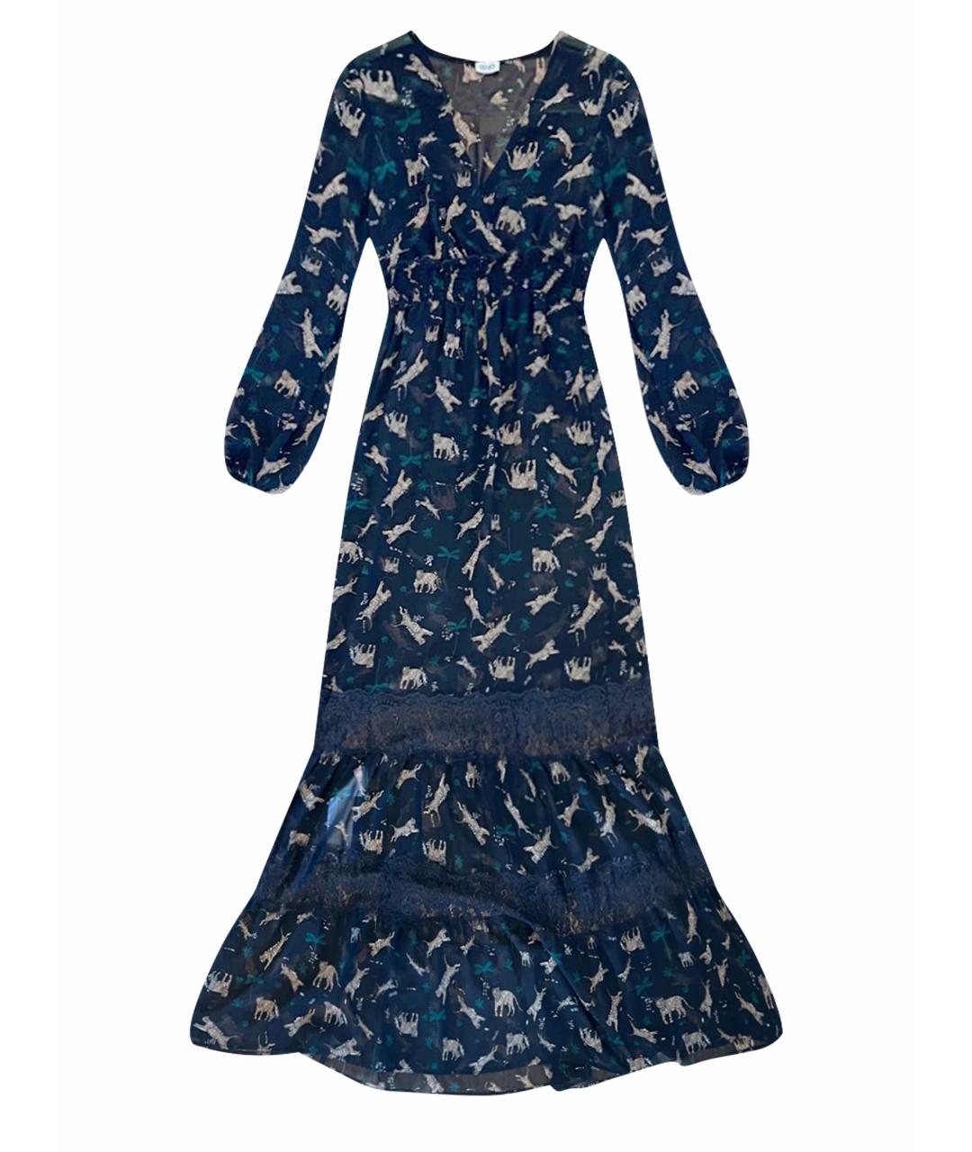 LIU JO Черное полиуретановое платье, фото 1