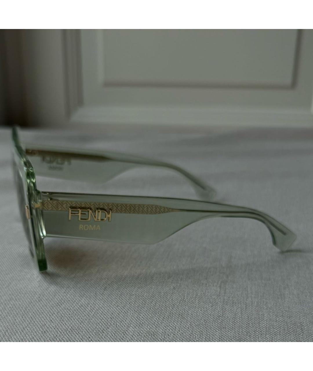 FENDI Пластиковые солнцезащитные очки, фото 3