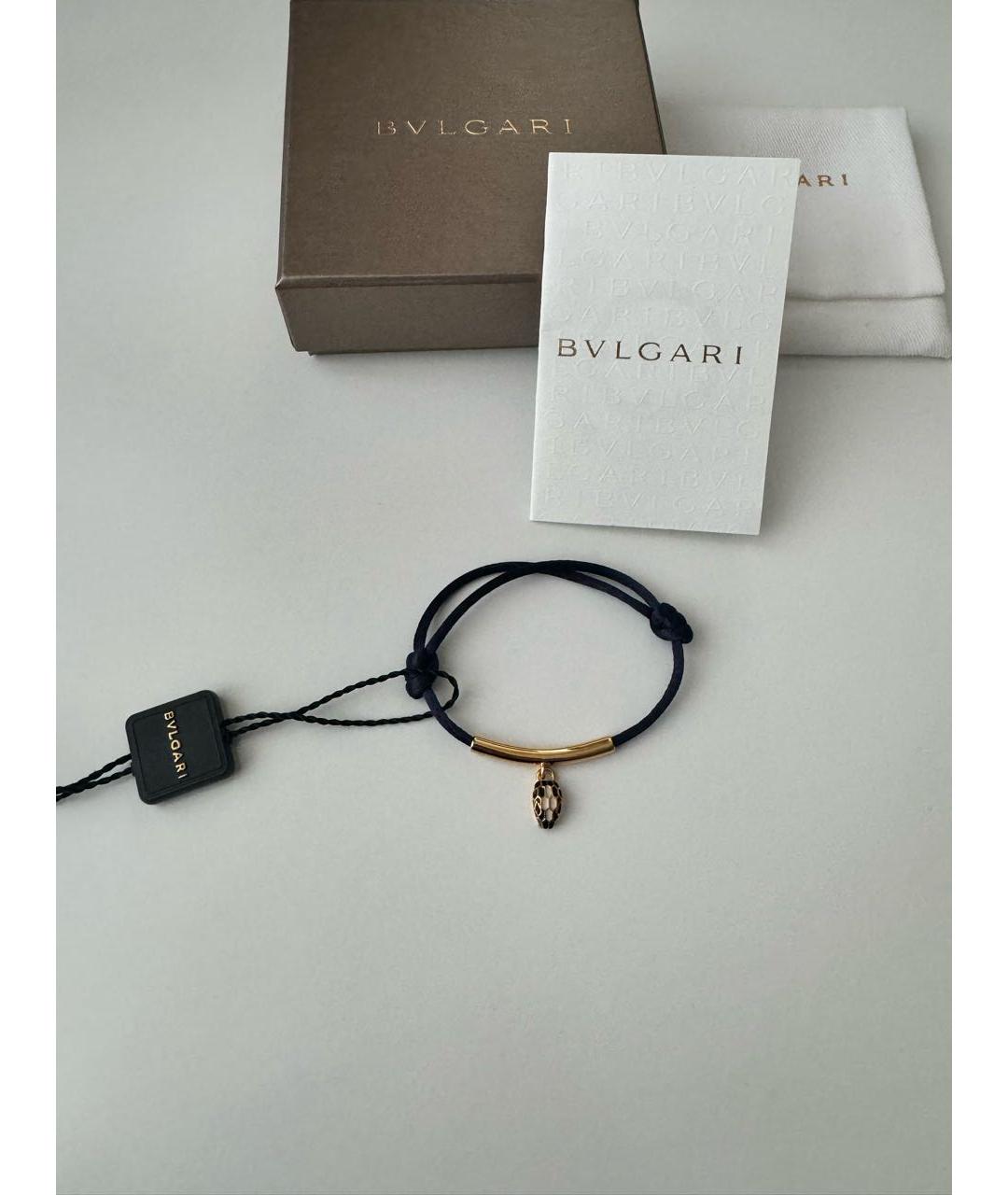 BVLGARI Темно-синий браслет, фото 2