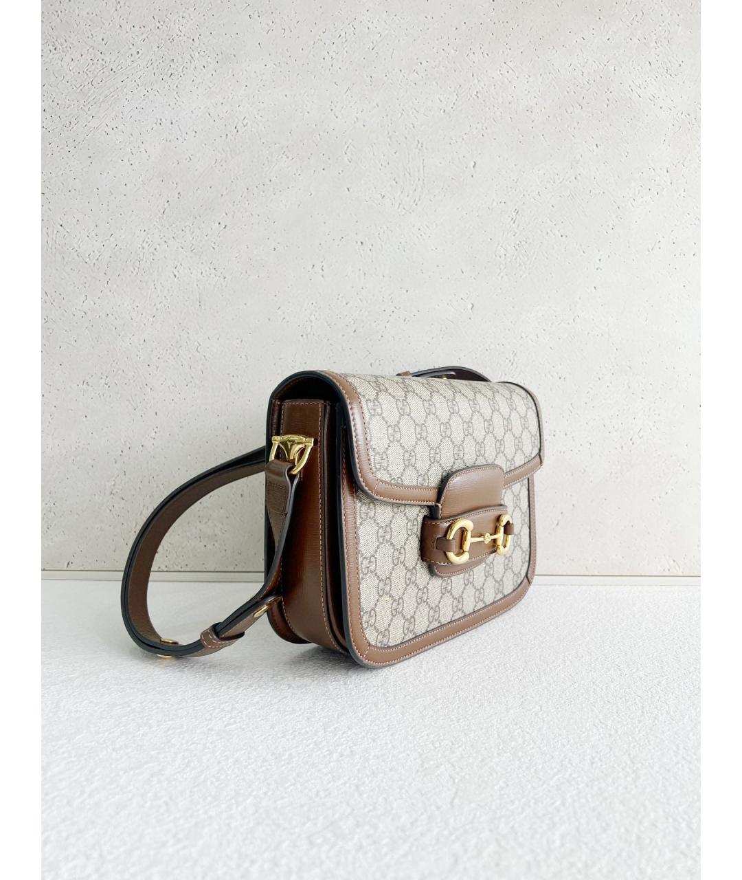 GUCCI Коричневая сумка через плечо, фото 3