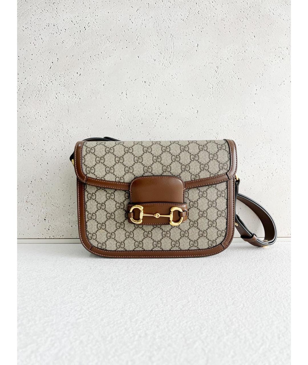 GUCCI Коричневая сумка через плечо, фото 7