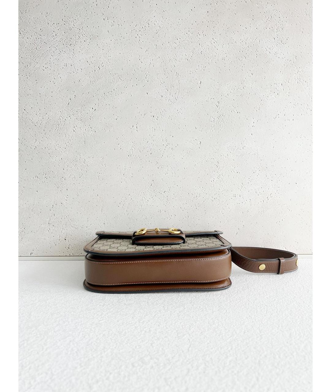 GUCCI Коричневая сумка через плечо, фото 5